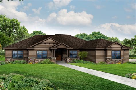 Our home plans include a wide variety of architectural styles, including craftsman, contemporary, traditional, weekend warrior, prairie, and mission. Craftsman House Plans - Cannondale 30-971 - Associated Designs