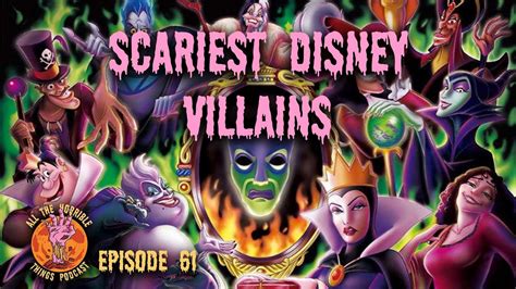 Top Ten Scariest Disney Villains Youtube