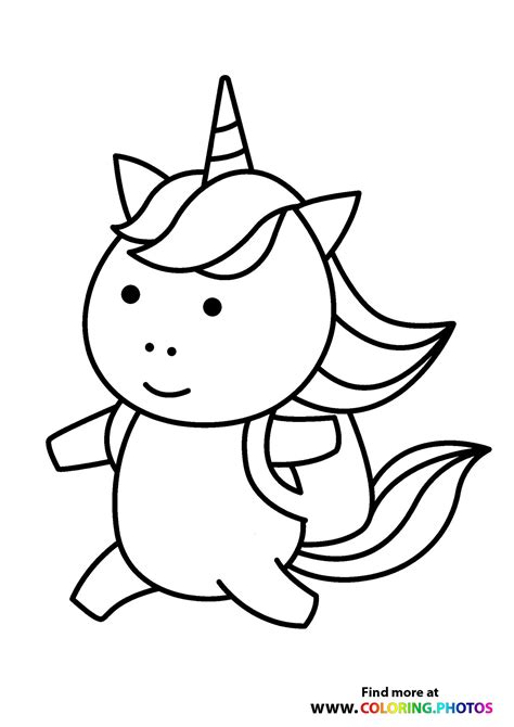 Minecraft Unicorn Coloring Pages For Kids