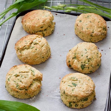 Vegan Cheese Scones With Wild Garlic Jo S Kitchen Larder