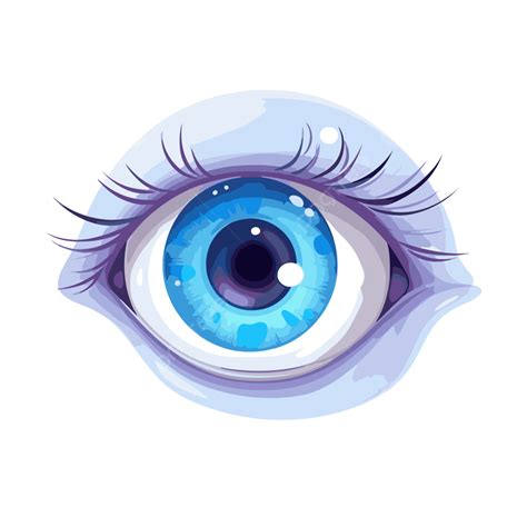 Olhos Azuis Vetor Png Adesivo Clipart Imagem Dos Desenhos Animados Do