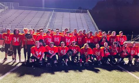 Bjhsc Seventh Grade Football Team To Be Honored For Undefeated Season