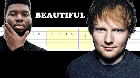 Ed Sheeran Ft Khalid Beautiful People Easy Guitar Tabs Tutorial