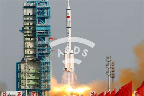 The long march 5b rocket blasts off from the wenchang launch site in hainan on thursday. Long March 2F chinese rocket HD photo - ASDS Media Bank