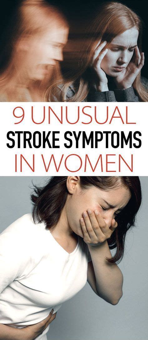 9 Unusual Stroke Symptoms In Women Stroke Symptoms Health Stroke Prevention