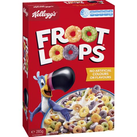 Fruit Loops Kelloggs Froot Loops 285g Shop Online Your Way