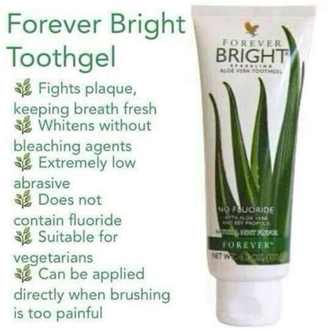Your teeth will gleam with forever bright®, one of the best toothgels on the market. Forever Bright Tooth Gel at Rs 400 /bottle | Forever ...