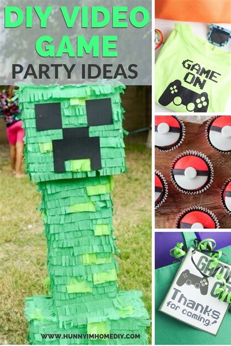 If You Re Looking For Video Game Party Ideas You Ll Love This Big List Of Diy Video Game Party