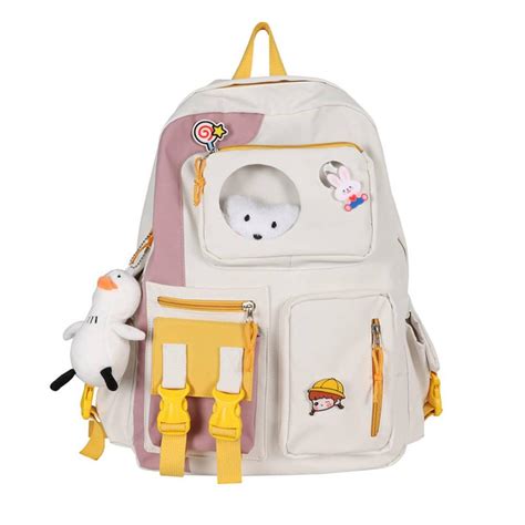 Itabag Backpack Kawaii Nylon Backpack Cute School Etsy Uk