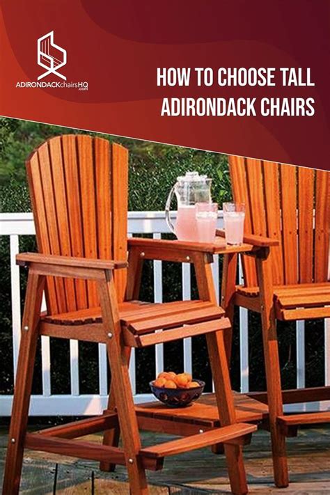 How To Choose Tall Adirondack Chairs Adirondackchairshq