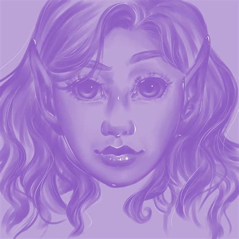 Purple Girl By Paint Stainedhands On Deviantart