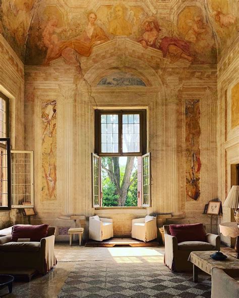 Villa foscari in mira is the most beautiful country mansion of patricians from venice. The Room of Prometheus at La Malcontenta (Villa Foscari ...