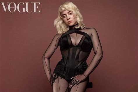 Billie Eilish Exibe Novo Visual Na Vogue É Sobre O Que Faz Você Se