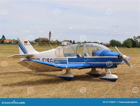 Thiene Vicenza Italy 26th July 2015light Aircraft Editorial