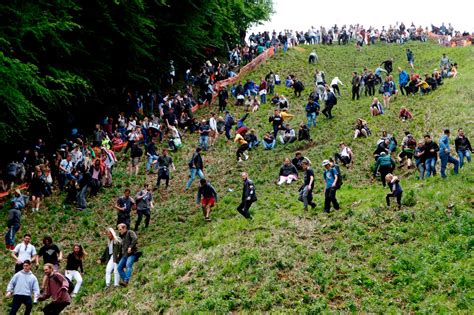 All The Best Pictures From Cheese Rolling 2019 On Coopers Hill