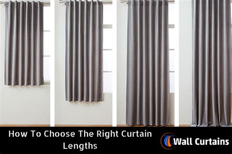 how to choose the right curtain lengths and what to avoid