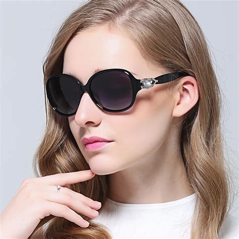Buy Hdspace Polarized Sunglasses Women 2017 Ladies Big Frames Retro Glasses