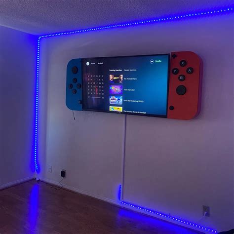 Joycon Shaped Tv Cabinets Attach To The Sides Of Your Television