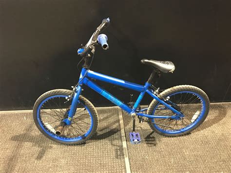 Blue Haro Single Speed Bmx Bike Able Auctions