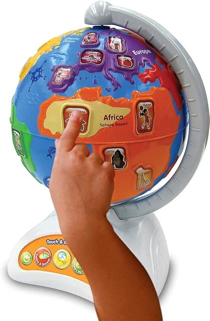 Vtech Touch And Teach Learning Globe Toy Uk Toys And Games