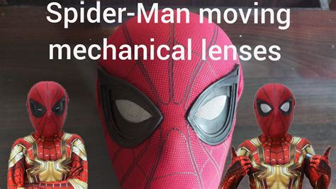 Spider Man Moving Mechanical Lenses Made By Grproduction Youtube