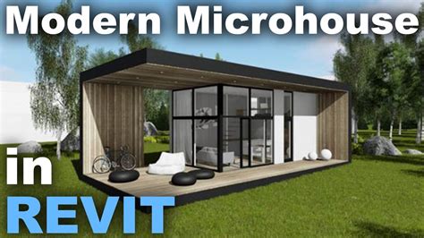 Modern Micro House In Revit Complete Tutorial Part 1 Youtube