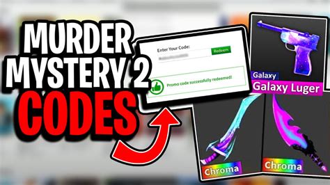 All murder mystery 2 promo codes. All Working Roblox Murder Mystery 2 Codes - February 2021 ...