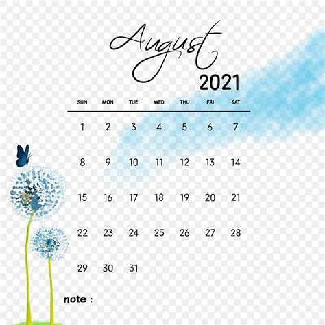 Kalender Agustus 2021 Newstempo