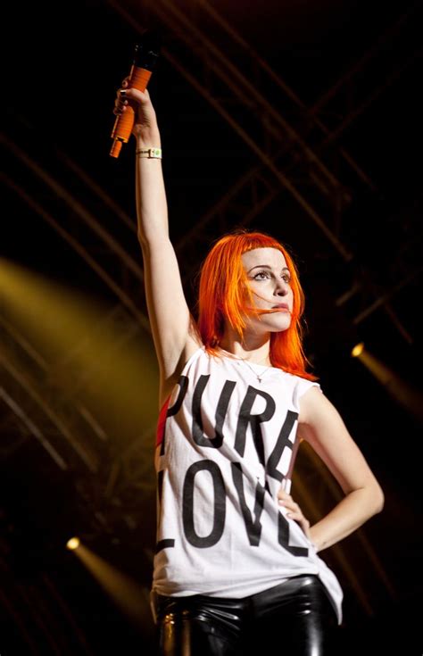 Paramore Hayley Williams 2012 Belsonic Festival Aug 19 Hayley