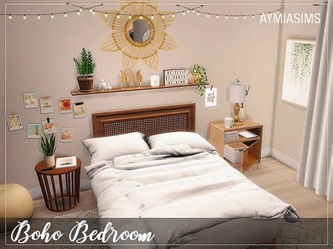 Sims 4 Boho Bedroom