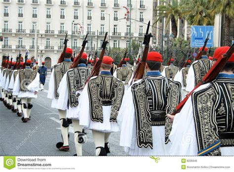 Ceremonial Parade In Athens Editorial Image - Image of army, greece: 8226940