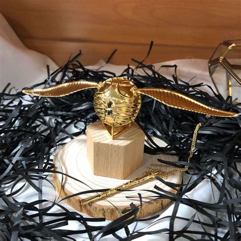 Golden Snitch Ring Box Harry Potter Proposal Creative Unique Ring