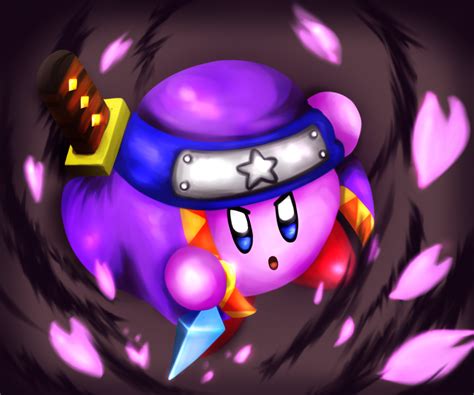 Ninja Kirby By Dreamingsandwich On Deviantart
