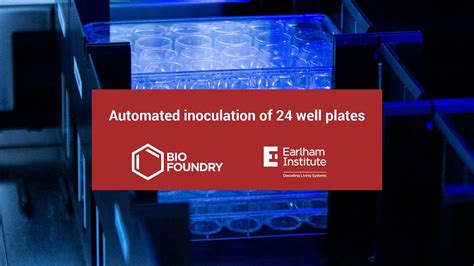 Automated Inoculation Of 24 Well Plates Youtube