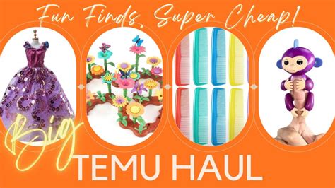 Big Temu Haul Crazy Cheap Prices Free Shipping And Returns Fun