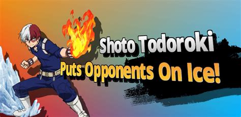 My Hero Academia Smash Style 4 Shoto Todoroki Smash Amino