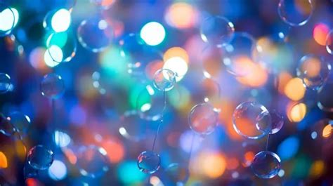 Vibrant Bokeh Background Assorted Backgrounds And Textures Bursting