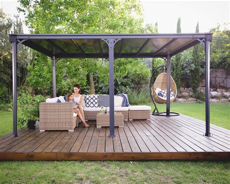 If you don't think you want to tackle building one yourself, check around locally and i bet you can find some experienced people to put it together for. Milano Gazebo | Easy DIY Kit » Tip Top Yards