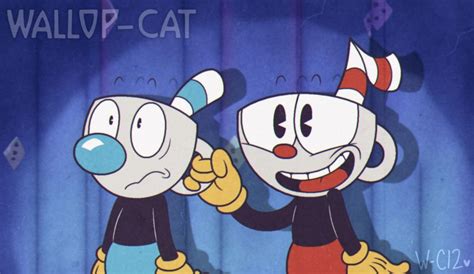 The Cuphead Show New Promo Image Redraw By Thewallop Cat12 On