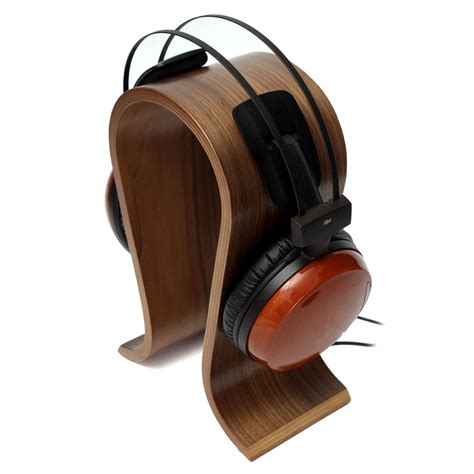 Ele Solid Wooden Gaming Headset Earphone Headphone Stand Hanger Holder