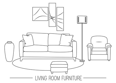 How To Draw A Living Room Baci Living Room