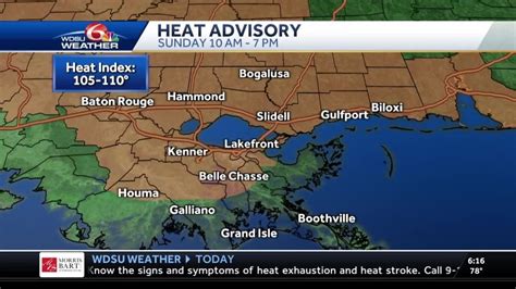 Heat Advisory in effect - YouTube
