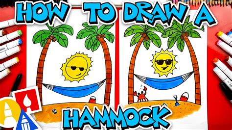 How To Draw A Beach Art For Kids Hub