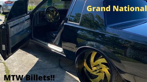 1987 Buick Grand National On 24 Inch MTW Billets YouTube