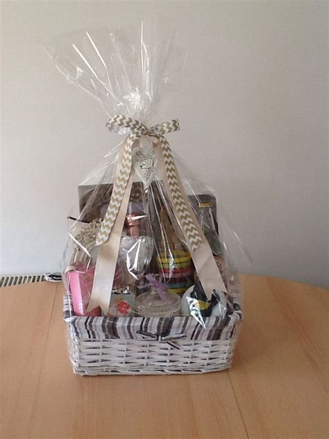 Maybe you would like to learn more about one of these? Anniversary gift basket wrapped | Anniversary gift baskets ...