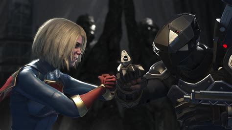 Injustice 2 Supergirl Vs Deadshot All Introoutro Clash Dialogues