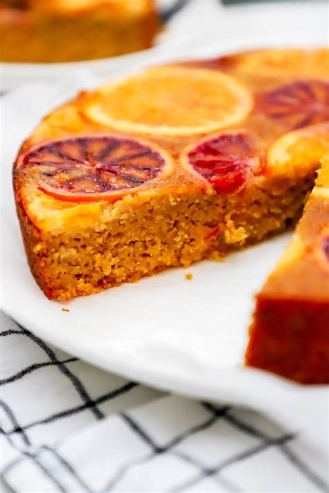 Blood Orange Upside Down Cake Vegan And Gluten Free An Easy And Quick