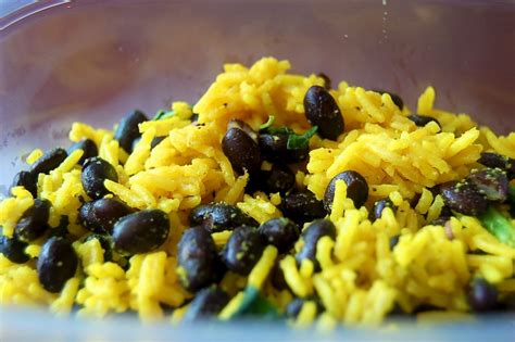 Yellow Rice And Black Beans Recipe