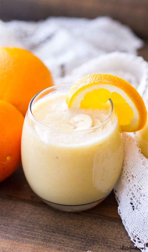 Fresh juice smoothie are always healthy beverages that supplement your body with necessary nutrients and minerals. Fresh Orange Smoothie Recipe - A Latte Food