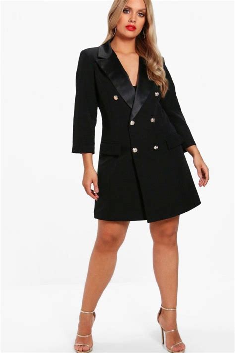 Best Plus Size Tuxedo Dress Trend 2021 Fall And Winter Edition